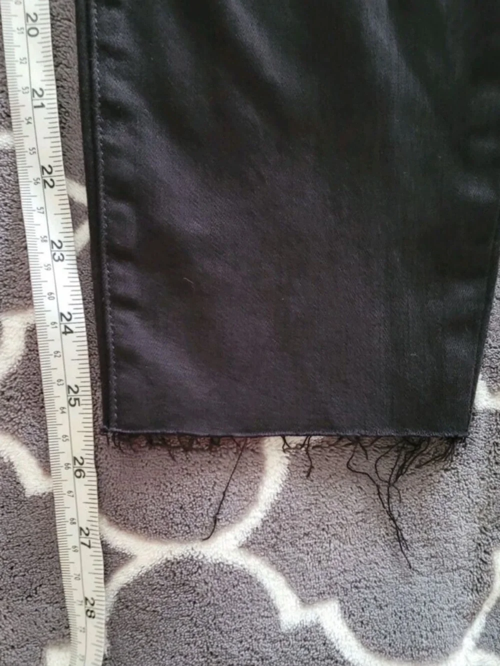 Frank & Eileen Sligo Jeans - Black Ankle Slim Cropped Jeans - Size 31 - Picture 5 of 13
